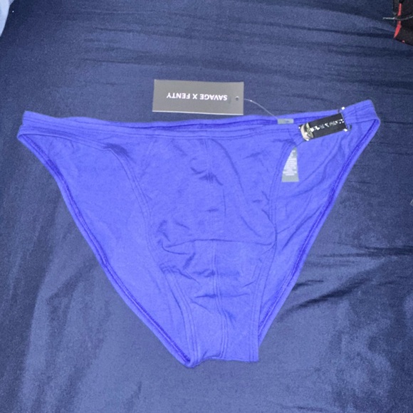 Savage X Fenty Vibrant Blue Briefs - Picture 1 of 7